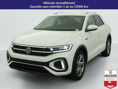 Blanc Occasion 2022 VW T-Roc R-line SUV | 28 394 € (Prix juste)