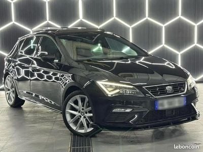 Noir Occasion 2018 Seat Leon FR Berline | 16 990 € (Prix assez cher)