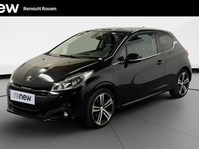 Noir Occasion 2018 Peugeot 208 GT-line Citadine | 9 990 € (Prix juste)