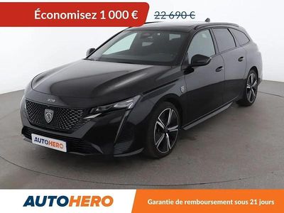 Noir Occasion 2023 Peugeot 308 SW GT Break | 21 690 € (Prix assez cher)