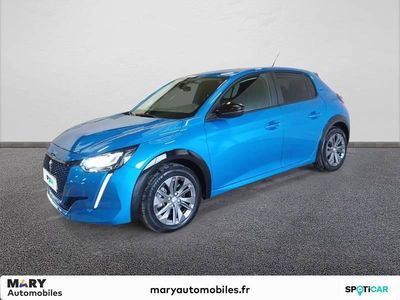 Occasion Peugeot e-208 Style 100 kW (136 ch) 2023 Bleue Citadine