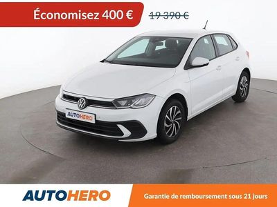 Blanc Occasion 2022 VW Polo Life Citadine | 18 990 € (Prix juste)
