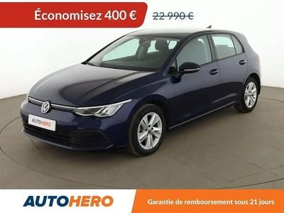 Bleu Occasion 2020 VW Golf VII Berline | 22 590 € (Prix juste)