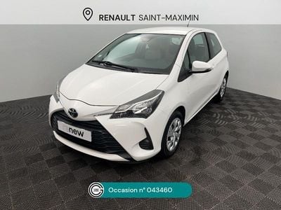 Blanc Occasion 2018 Toyota Yaris Citadine | 11 990 € (Prix juste)