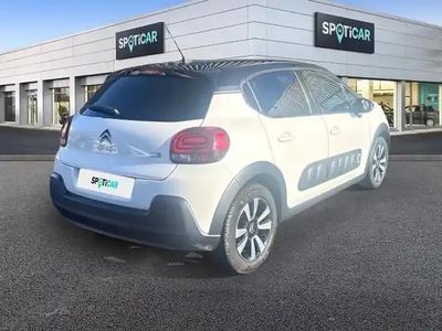 Blanc Occasion 2020 Citroën C3 PureTech Citadine | 12 020 € (Bon prix)