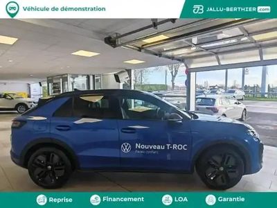 Occasion VW T-Roc R-line 2025 Bleu céleste métallisée/toit noir SUV