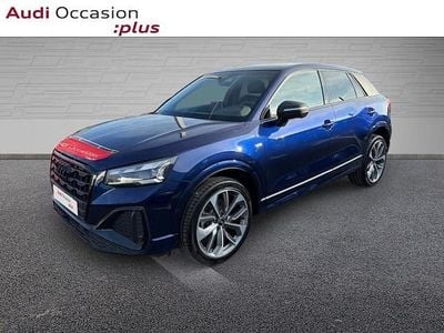 Bleu navarre métallisé Occasion 2025 Audi Q2 S-line plus SUV | 38 886 € (Prix assez cher)