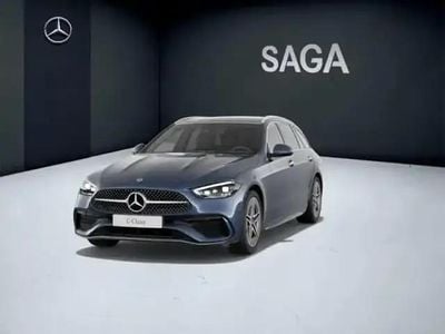 Occasion Mercedes C300e AMG line 2025 Bleu Break