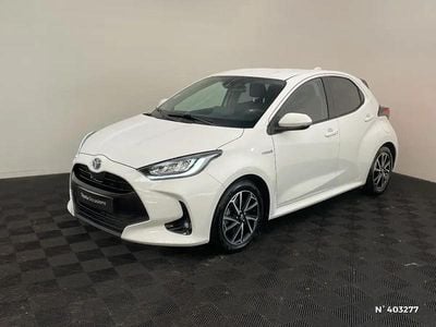 Occasion Toyota Yaris Hybrid Design 2021 Blanc