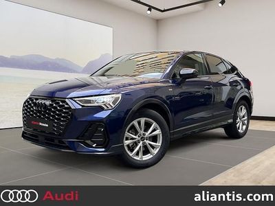 Bleu navarre métallisé Occasion 2025 Audi Q3 Sportback S-line plus SUV | 49 880 € (Prix cher)
