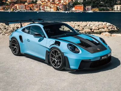 occasion Porsche 911 GT3 RS 992Weissach - PTS Gulf Blue