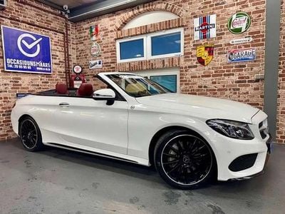 Occasion Mercedes C250 AMG line 211 ch (155 kW) 2018 Blanc Cabriolet