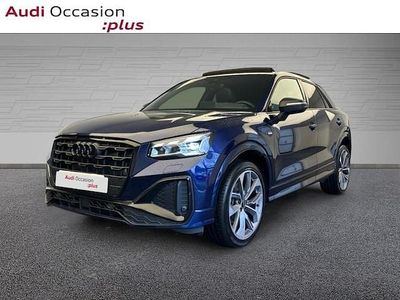 Bleu navarre métallisé Occasion 2025 Audi Q2 S-line plus SUV | 36 990 € (Prix assez cher)