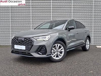 Gris chronos métallisé Occasion 2025 Audi Q3 Sportback S-line plus SUV | 44 990 € (Prix juste)