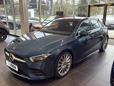 Occasion Mercedes A200 AMG line 2019 Bleu Berline