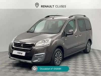 Gris Occasion 2018 Peugeot Partner Tepee Style Monospace | 12 990 € (Prix juste)