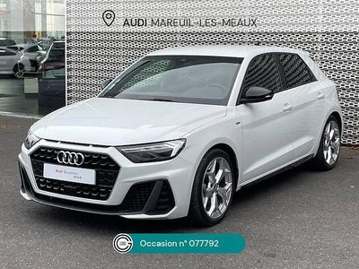 Blanc glacier métallisé Occasion 2022 Audi A1 Sportback S-Line Citadine | 24 490 € (Prix juste)
