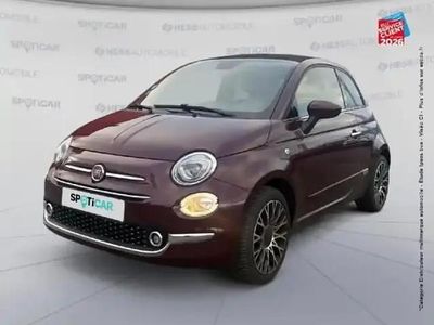 Occasion Fiat 500C Star 69 ch (50 kW) 2020 Rouge Cabriolet