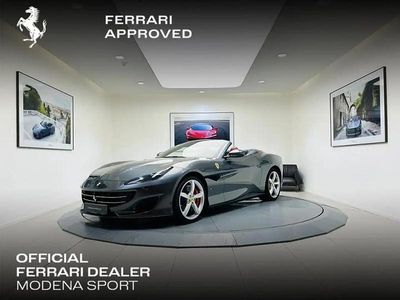 Gris Occasion 2018 Ferrari Portofino Cabriolet | 217 900 € (Prix assez cher)