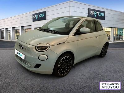 Bleu Occasion 2022 Fiat 500e La Prima Berline | 18 489 € (Prix juste)