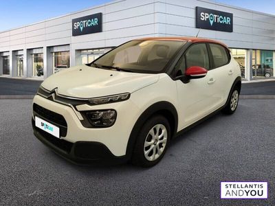 Blanc Occasion 2021 Citroën C3 Feel Citadine | 9 989 € (Prix juste)
