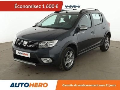 Gris Occasion 2018 Dacia Sandero Stepway Citadine | 8 290 € (Bon prix)