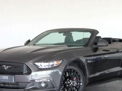 Gris Occasion 2017 Ford Mustang GT Convertible Cabriolet | 44 990 € (Prix assez cher)