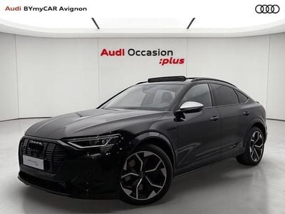 Noir mythic métallisé Occasion 2021 Audi e-tron Sport SUV | 40 482 € (Super prix)