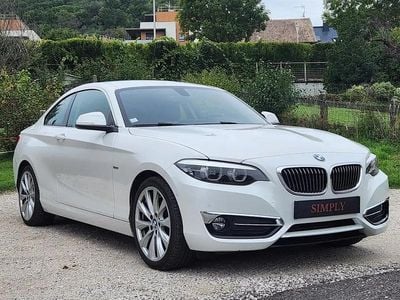 Blanc Occasion 2017 BMW 220 Luxury Line Coupé | 19 990 € (Bon prix)