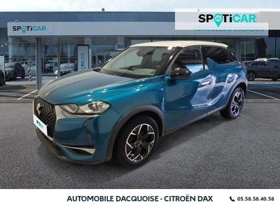 Bleu Occasion 2021 DS Automobiles DS3 Connected Chic Citadine | 18 590 € (Prix juste)