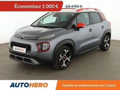Gris Occasion 2019 Citroën C3 Aircross PureTech SUV | 9 490 € (Bon prix)