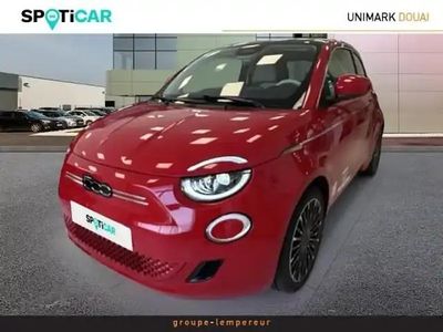 Occasion Fiat 500e La Prima 86 kW (118 ch) 2024 Red by (red) pastel Citadine