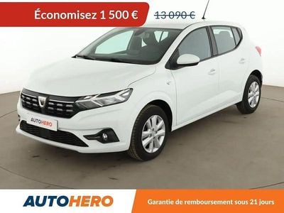 Blanc Occasion 2022 Dacia Sandero Comfort Citadine | 11 590 € (Super prix)