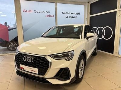 Blanc ibis Occasion 2021 Audi Q3 Sportback Design SUV | 29 990 €