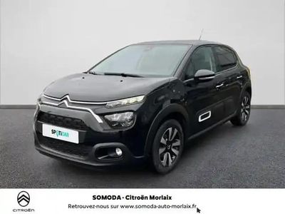 Noir Occasion 2024 Citroën C3 PureTech Citadine | 15 990 € (Prix assez cher)