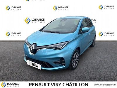 Bleu Occasion 2021 Renault Zoe Intens Citadine | 15 480 € (Prix cher)