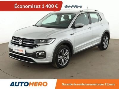 Gris Occasion 2021 VW T-Cross R-line SUV | 22 390 € (Prix juste)