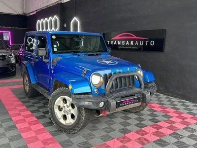Occasion Jeep Wrangler Sahara 201 ch (147 kW) 2015 Bleu SUV