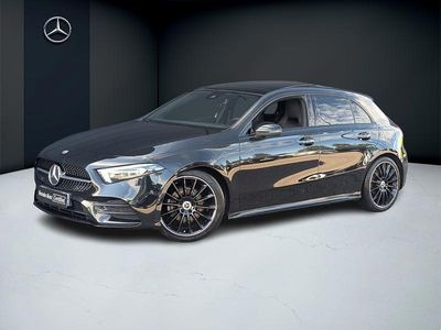 Noir Occasion 2022 Mercedes A200 AMG line Berline | 31 488 € (Prix assez cher)