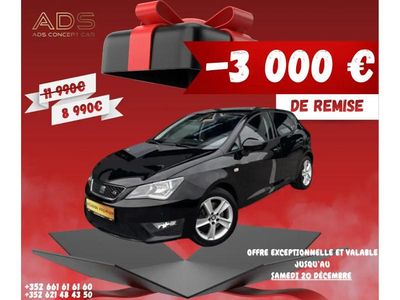 Noir Occasion 2015 Seat Ibiza FR Berline | 8 990 € (Prix assez cher)