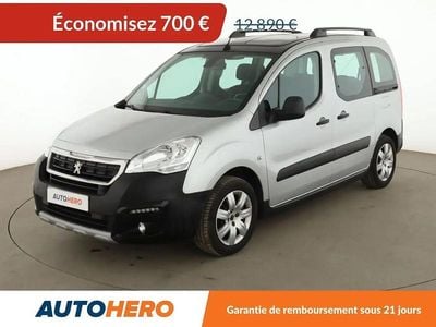 Gris Occasion 2018 Peugeot Partner Tepee Outdoor Monospace | 12 190 € (Prix juste)