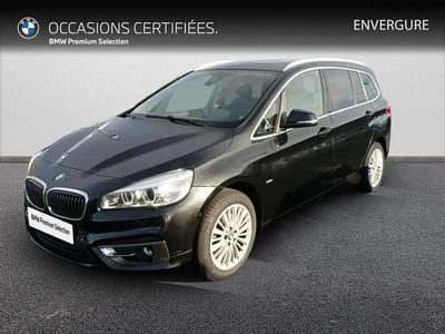 Noir Occasion 2016 BMW 218 Luxury Line Monospace | 19 880 € (Prix assez cher)