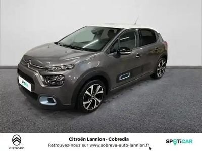 Gris platinium (m) blanc opale Occasion 2023 Citroën C3 PureTech Berline | 15 990 € (Prix juste)