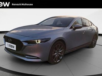 Occasion Mazda 3 Exclusive 186 ch (136 kW) 2021 Gris Berline