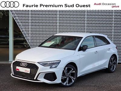 Occasion Audi A3 S-Line 150 ch (110 kW) 2023 Blanc ibis Berline