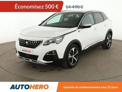 Blanc Occasion 2019 Peugeot 3008 Crossway SUV | 13 990 € (Prix juste)