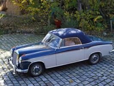 Occasion Mercedes 220 106 ch (77 kW) 1959 Bleu Cabriolet