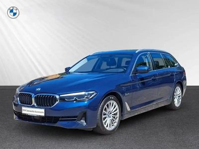 Bleu Occasion 2021 BMW 530 Sport Line Break | 28 358 € (Prix assez cher)
