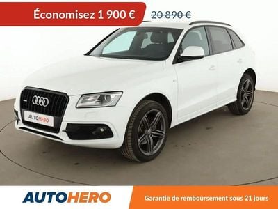 Blanc Occasion 2016 Audi Q5 S-Line SUV | 18 990 € (Prix juste)