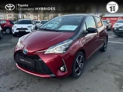 Rouge allure biton toit noir Occasion 2020 Toyota Yaris Hybrid Berline | 17 890 € (Prix juste)